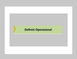 Definisi Operasional dan Cara Membuatnya